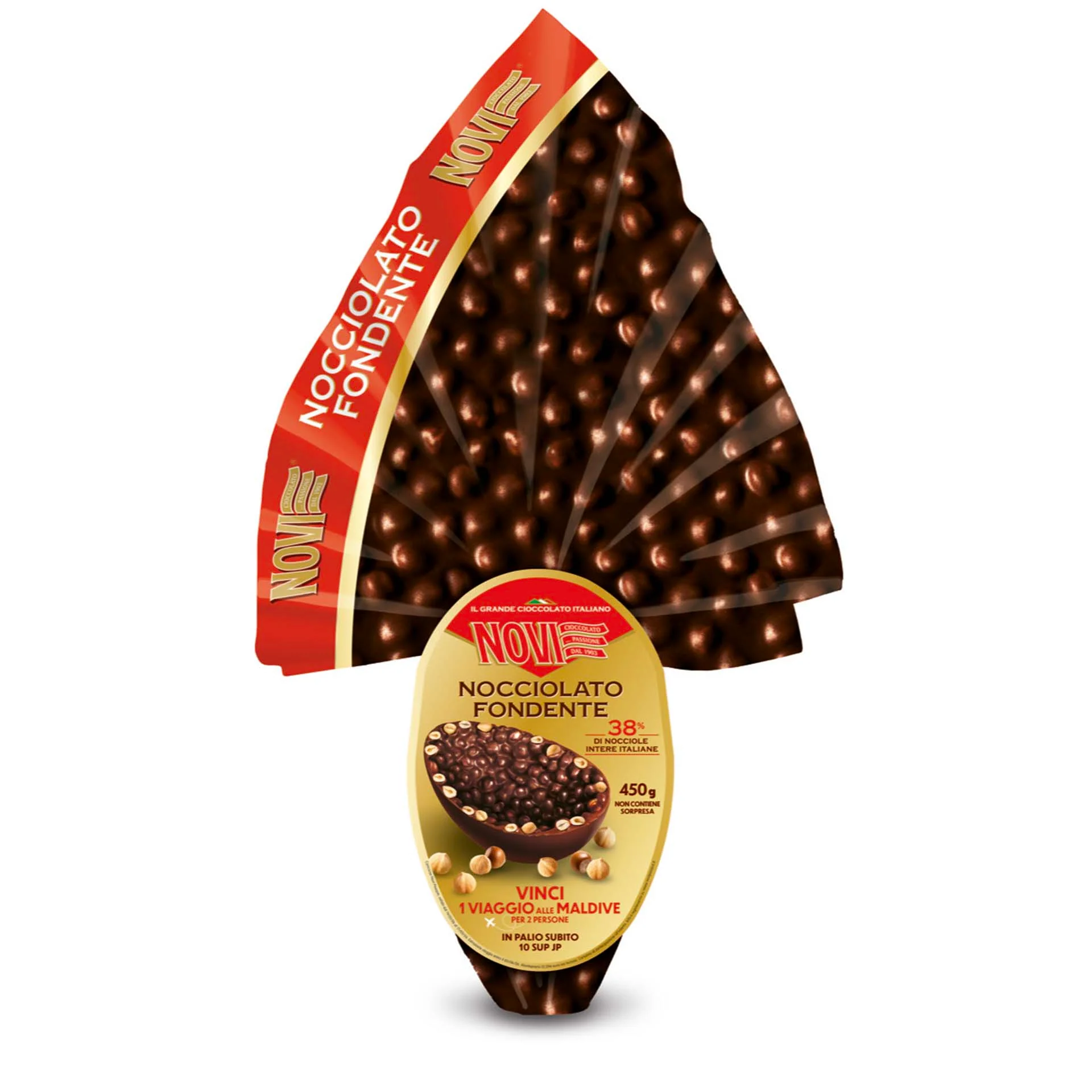Uovo Nocciolato Fondente 450g